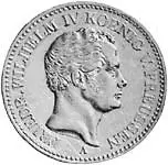 Taler Preußen König Friedrich Wilhelm IV. 1841