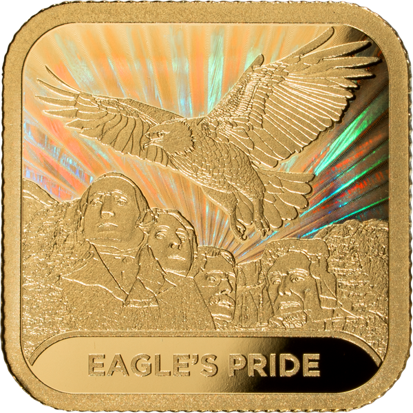 1.000 Francs Gabun Eagles Pride - Mount Rushmore 2026