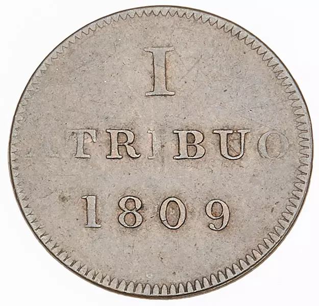1 Atribuo Frankfurt Judenpfennige 1809