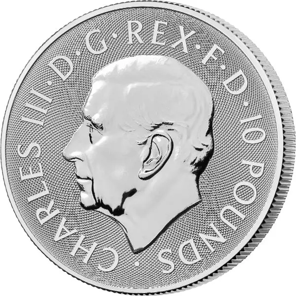 10 Unzen Silber Großbritannien Tudor Beasts - Queens Panther 2025