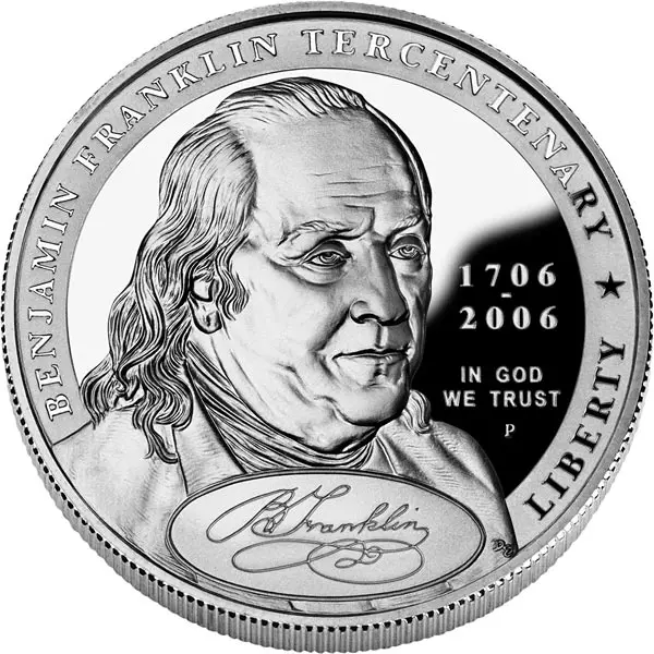 1 Dollar USA Benjamin Franklin Staatsmann 2006