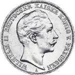 5 Mark Preußen Kaiser Wilhelm II. 1888 5 Mark Preußen Kaiser Wilhelm II. 1888