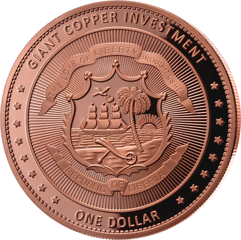 1 Dollar Liberia Giant Copper Investment – Elephant 2025