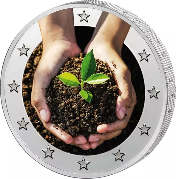 2-Euro-Künstlerausgabe Tag der Erde