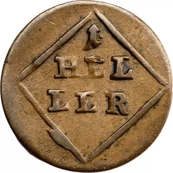 1 Heller Bayern Kurfürst Maximilian IV. Joseph 1799-1805