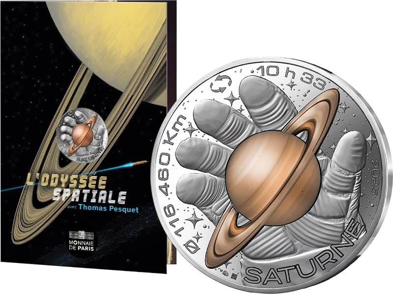 10 Euro Frankreich Saturn 2025