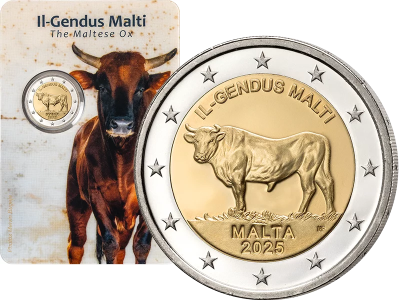 2 Euro Malta Der maltesische Ochse 2025