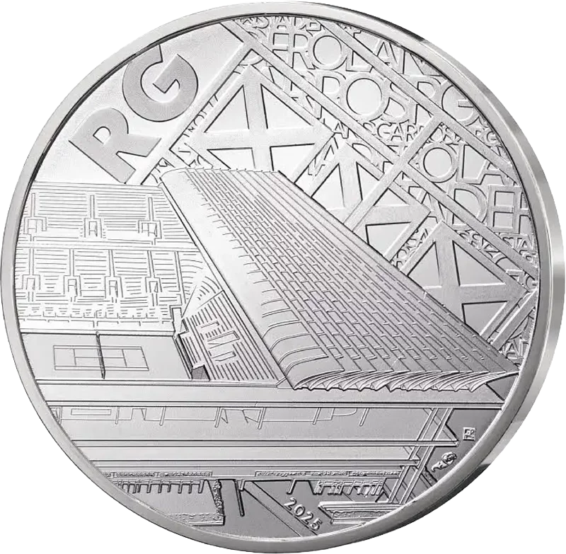 10 Euro Frankreich 100 Jahre French Open - Roland Garros 2025