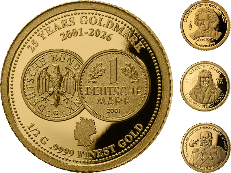 Gold-Kollektion: Zeitzeugen deutscher Geschichte