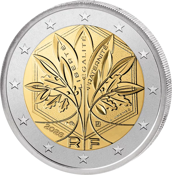 Euro-Kursmünzensatz Frankreich 2026