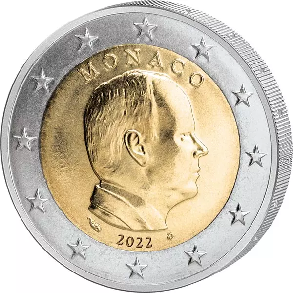 2 Euro Numisbrief Monaco 100. Todestag Albert I. 2022