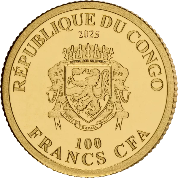 100 Francs Kongo Friedrich Merz 2025