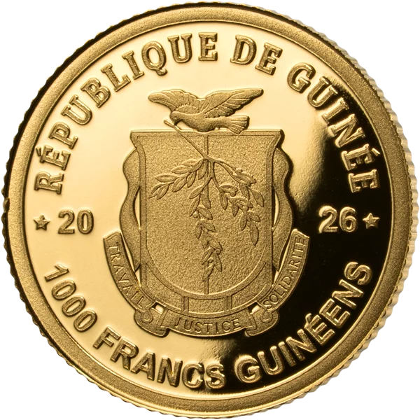 1.000 Francs Guinea Classic Gold 555. Geburtstag Albrecht Dürer 2026