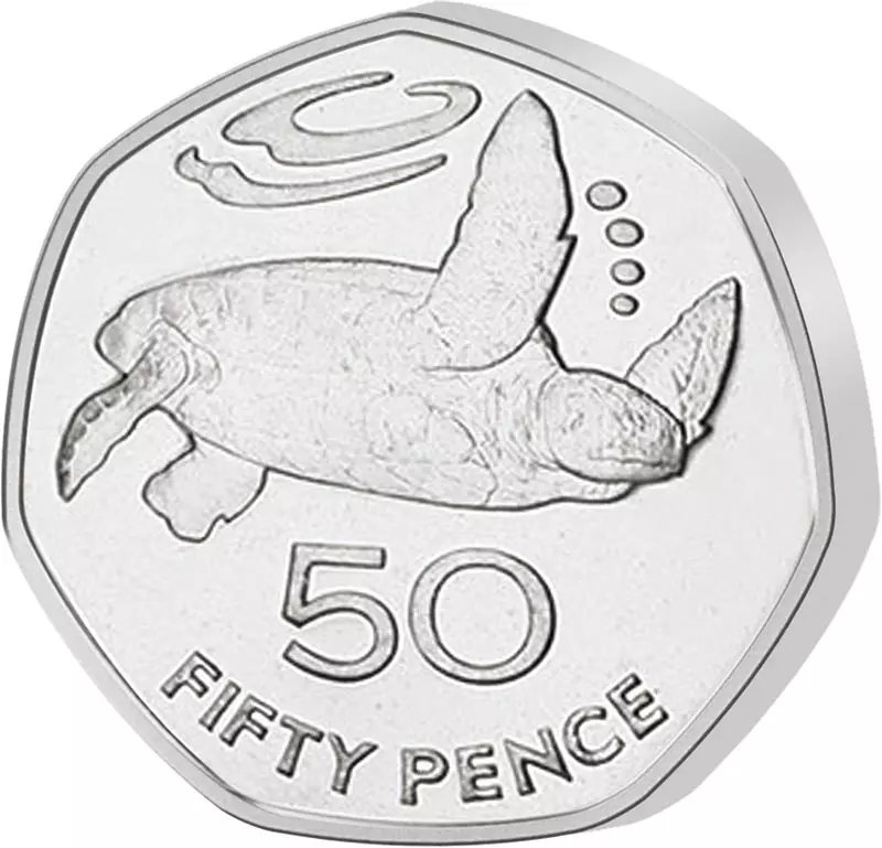 1 - 50 Pence St. Helena Kursmünzen 1997 - 2006