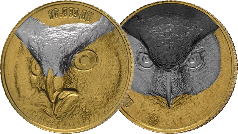 2 x 100 Francs Elfenbeinküste Édition Signature - Eule 2024 2 x 100 Francs Elfenbeinküste Édition Signature - Eule 2024