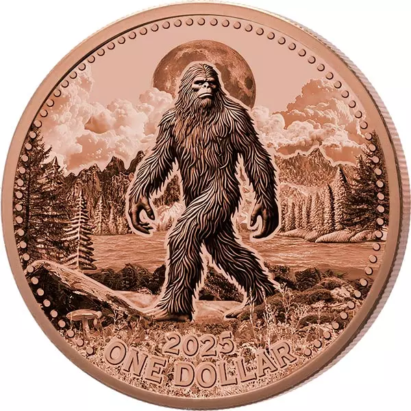 1 Dollar USA Mesa Grande Bigfoot 2025