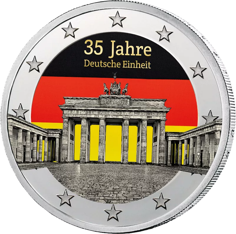 2-Euro-Künstlerausgabe 35 Jahre Deutsche Einheit