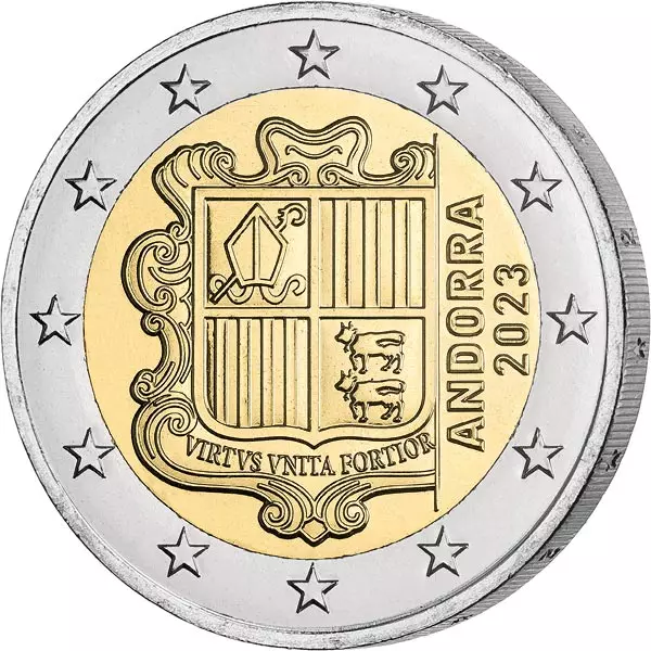 Euro-Kursmünzensatz Andorra 2023