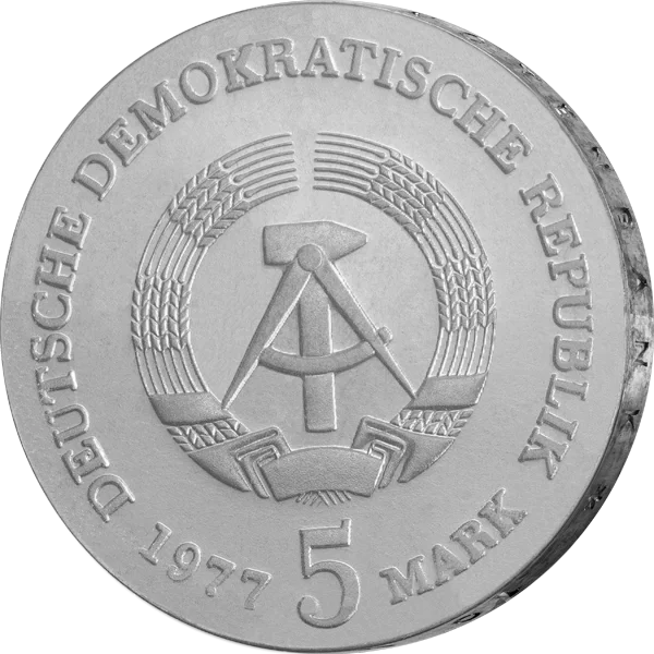 5 Mark DDR Friedrich Ludwig Jahn 1977