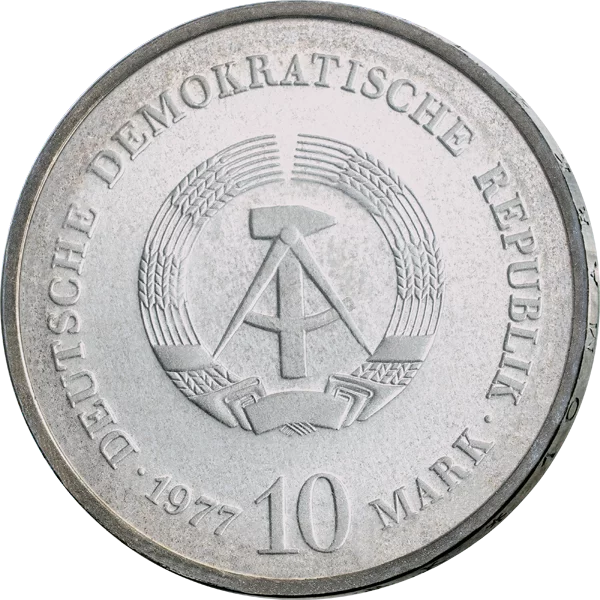 10 Mark DDR Otto von Guericke 1977