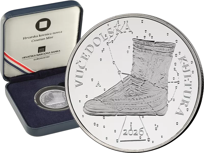 4 Euro Kroatien Vucedol-Kultur 2026