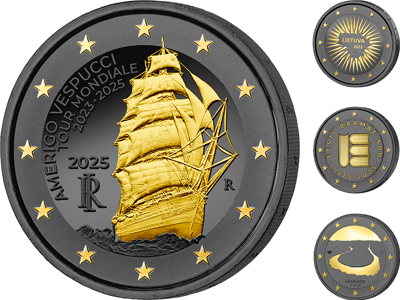 Golden-Enigma-Kollektion: 2-Euro-Premiumausgaben