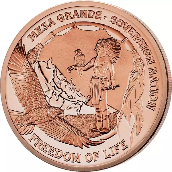 1 Dollar USA Mesa Grande Turtle Island 2024