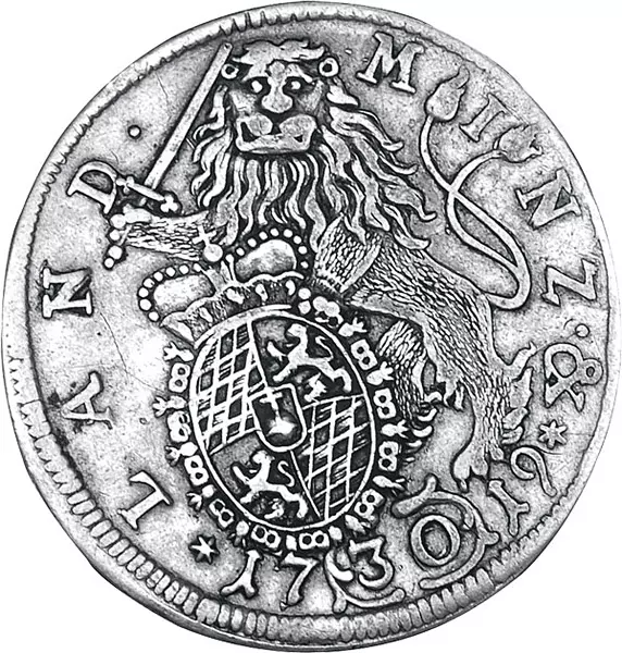 30 Kreuzer Bayern Kurfürst Maximilian Emanuel II. 1715-1726