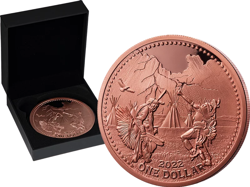 1 Dollar USA Mesa Grande Rain Dancer 2022