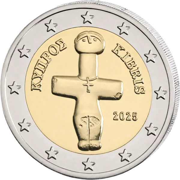 Euro-Kursmünzensatz Zypern Künstler-Serie 2025