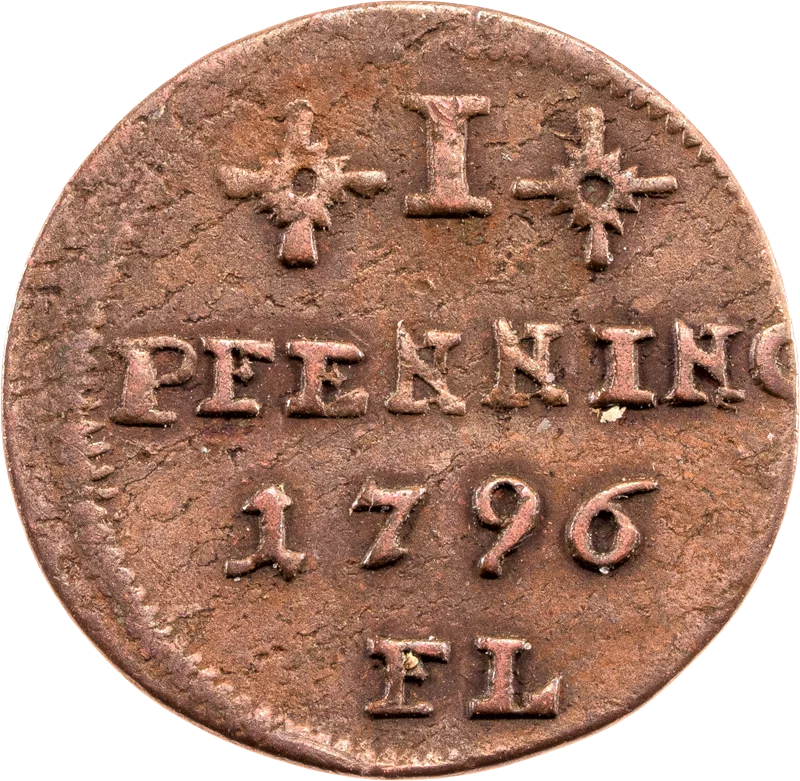 1 Pfennig Freie Hansestadt Rostock