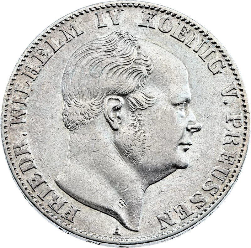 Ausbeutevereinstaler Preußen König Friedrich Wilhelm IV. 1857 - 1860