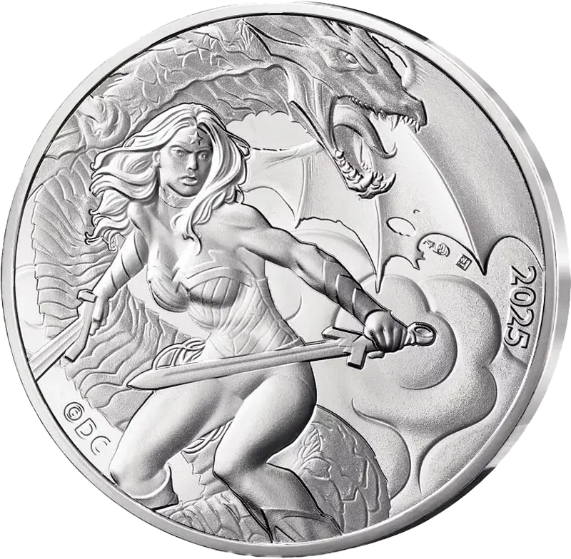 10 Euro Frankreich Wonder Woman The Amazon Warrior 2025 10 Euro Frankreich Wonder Woman The Amazon Warrior 2025