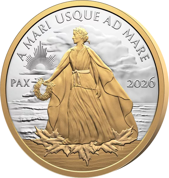 1 Dollar Kanada Peace Dollar 2026