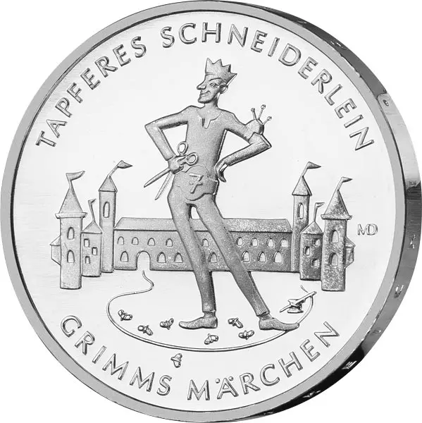 20 Euro BRD Das tapfere Schneiderlein 2019