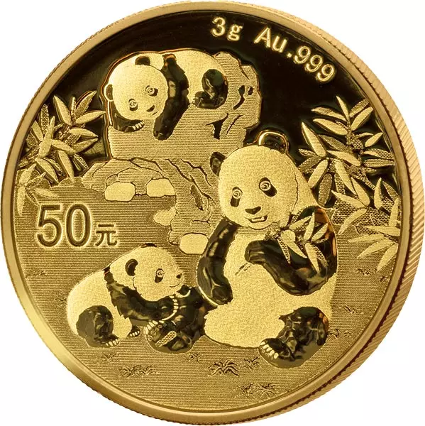 50 Yuan China Panda 2025