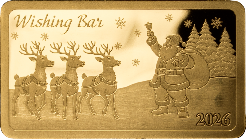 Goldbrief Weihnachtsbarren Rovaniemi 2026