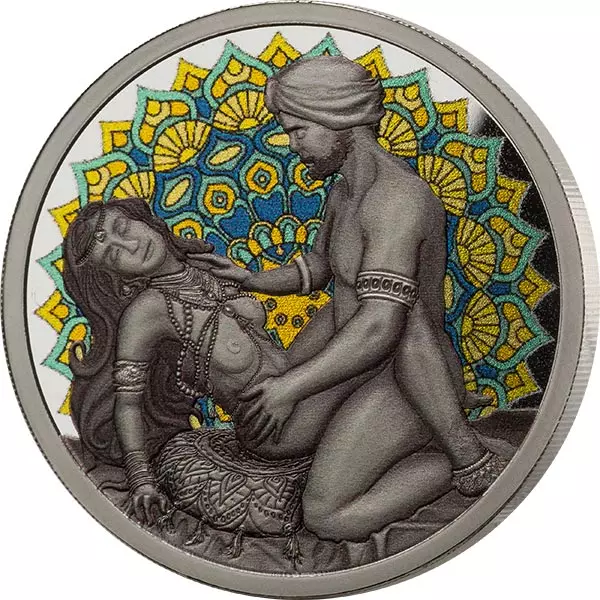 Silbermedaille The Art of Kamasutra - Die Säule des Himmels