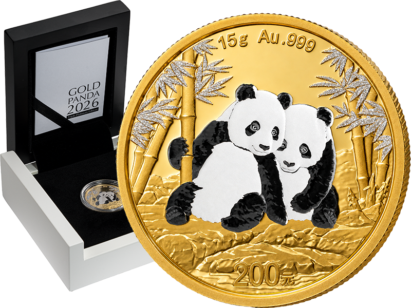 200 Yuan China Panda Triple Platinum Edition 2026