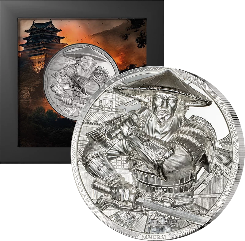 25 Dollars Cook-Inseln Samurai 2025