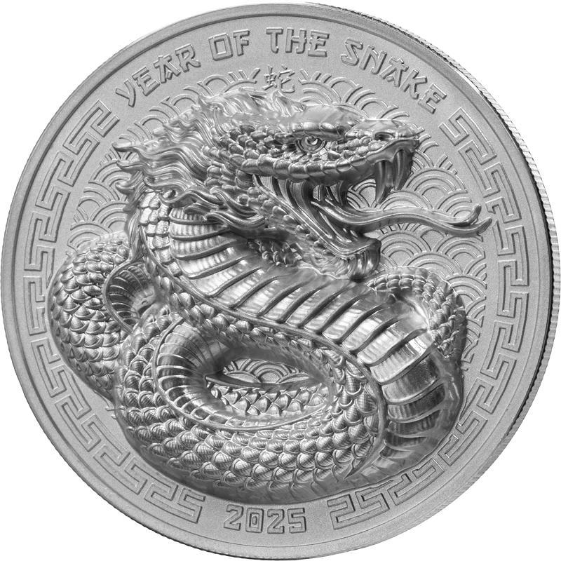 2 Dollars Fidschi Lunar Year of the Snake 2025