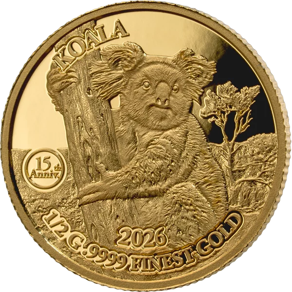 50 Tala Samoa Classic Gold Koala 2026
