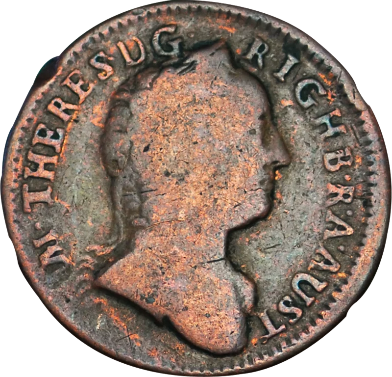 1 Kreuzer Römisch-Deutsches-Reich Kaiserin Maria Theresia 1760 - 1765