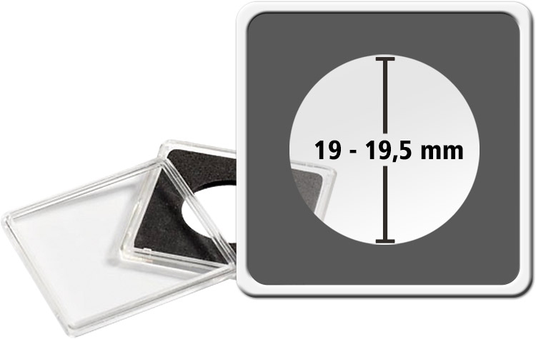 Quadrum Intercept-Kapsel Ø 19 - 19,5mm, Kunststoff