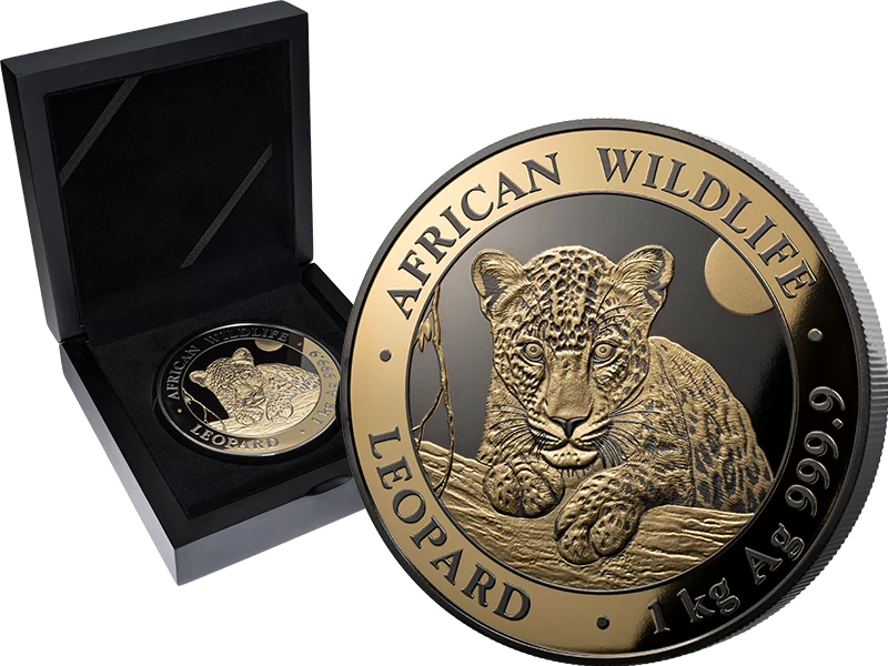 2.000 Shillings Somalia Golden Enigma Giant Leopard 2025