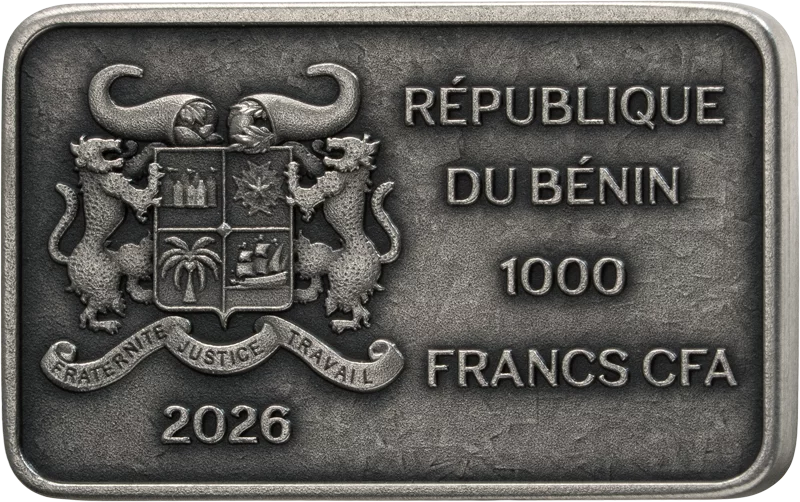 1.000 Francs Benin Adlerfamilie 2026