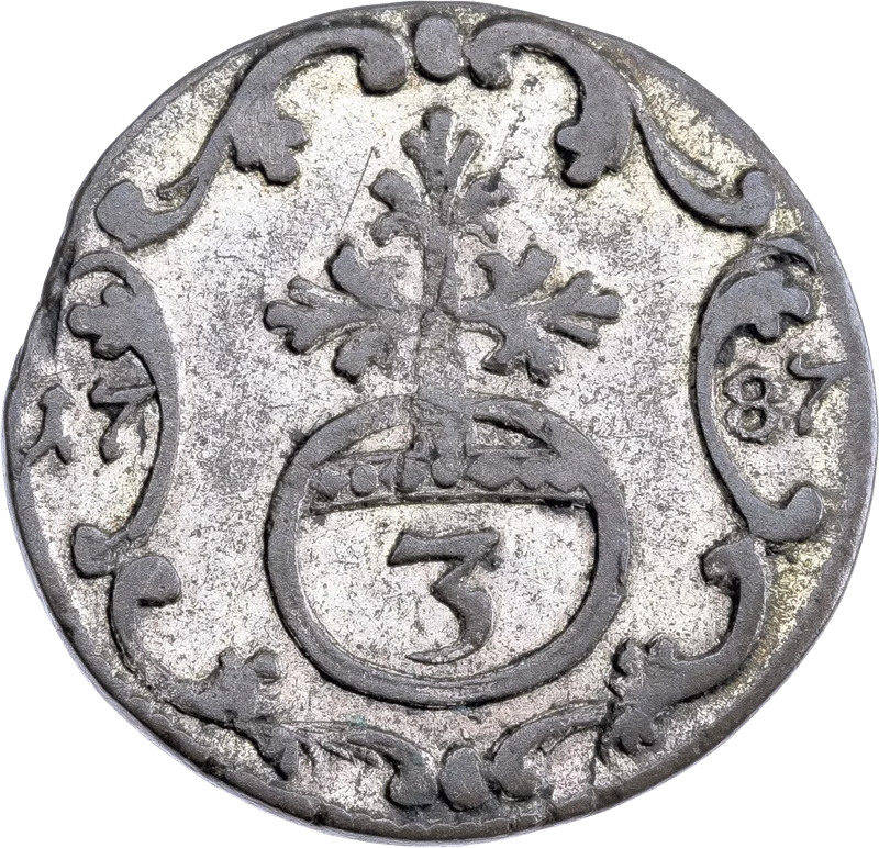 3 Prennig Reuß Fürst Heinrich XI. 1787