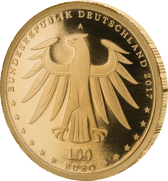 100 Euro BRD UNESCO-Weltkulturerbe Luthergedenkstätten Wittenberg und Eisleben 2017
