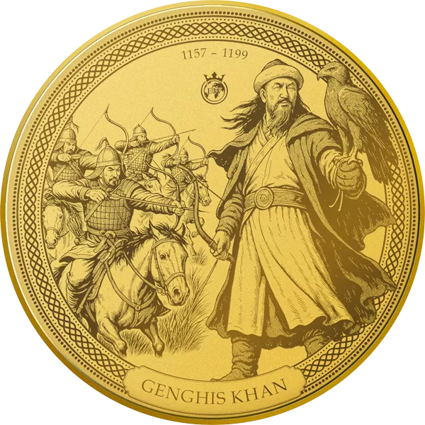 10 Dollars Salomonen Herrscher der Weltgeschichte - Genghis Khan 2026