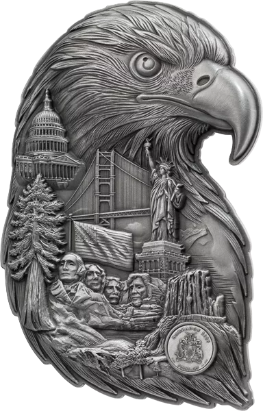 5 Dollars Barbados Soul of a Nation Shape Eagle 2026